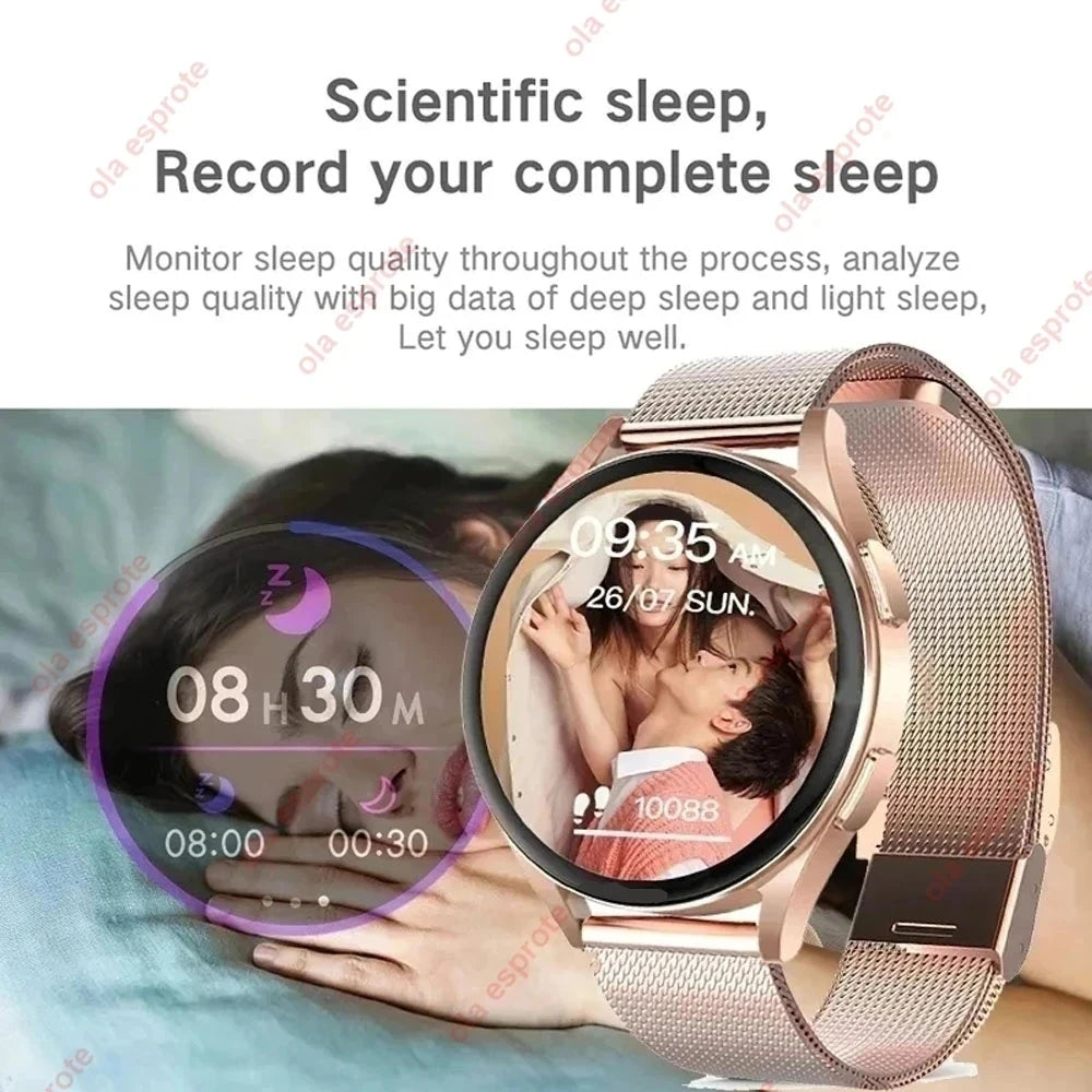 Montre Connectée Kayrox Pro – Cardio, SpO2 & Appels Bluetooth
