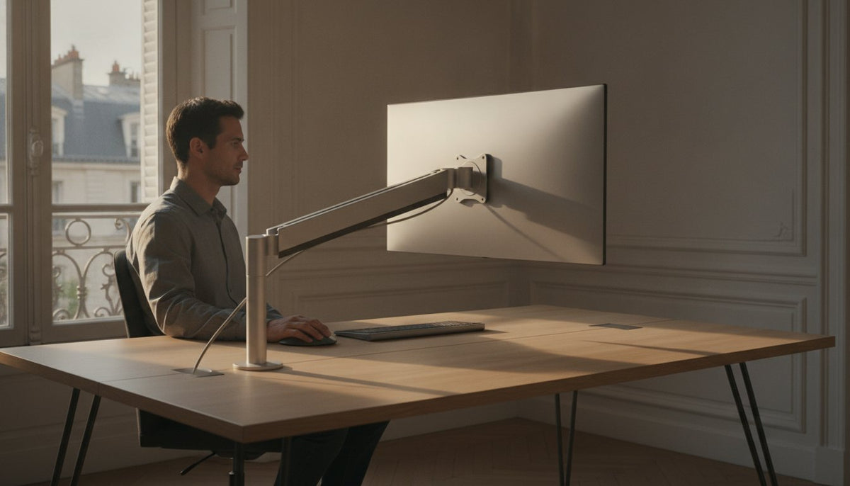 Bras pour écran PC : Guide complet pour une ergonomie d'excellence en 2026
