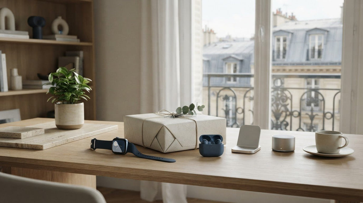 L'accessoire connecté cadeau en 2026 : Allier excellence technologique et utilité durable