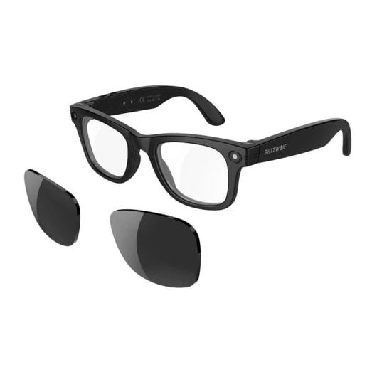 Lunettes connectées avec caméra 8 MP, vue principale